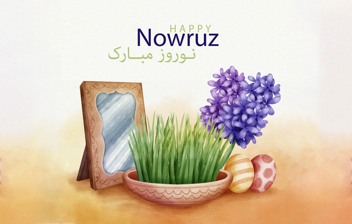 قالب آماده تبریک عید نوروز Nowruz