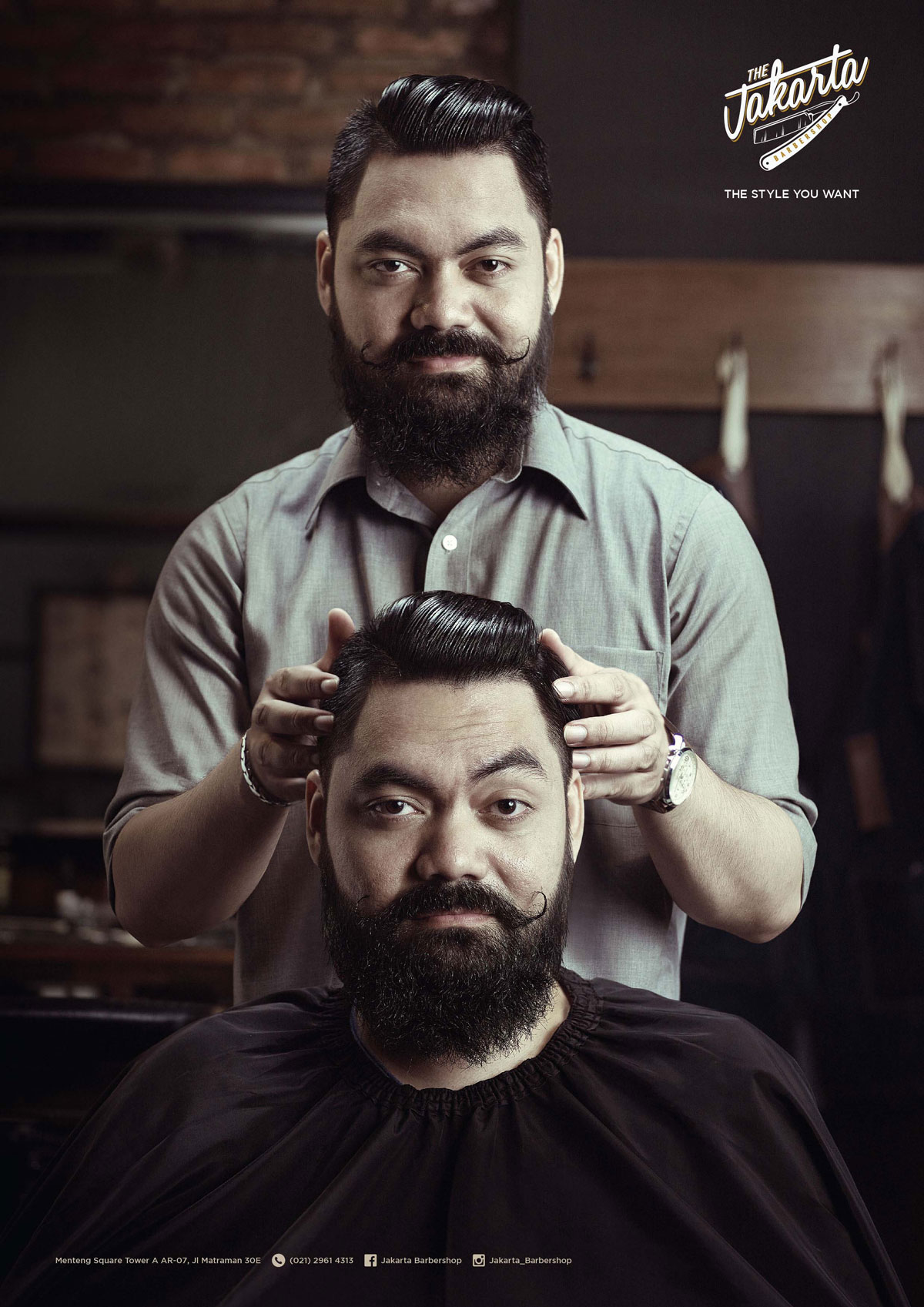 ایده‌های تبلیغ آرایشگاه مردانه